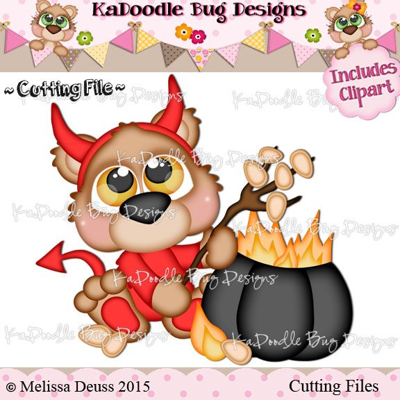 Cutie KaToodles - Roasting Pumpkin Seeds - Click Image to Close